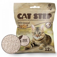 Cat Step tofu наполнитель для туалета кошек (original соевый)