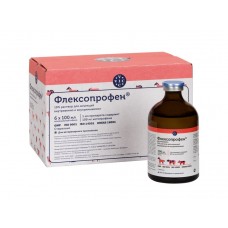 Флексопрофен 10 % Vic раствор для инъекций (Flexoprofen 100 мл)