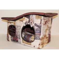 ГЮ-ВАС Дом Марта (с подушкой) для кошек, 38 х 50 х 40 см (бязь) (арт. Гюв 59) ГЮ-ВАС Дом Марта (с подушкой) для кошек, 38 х 50 х 40 см (бязь) (арт. Гюв 59)