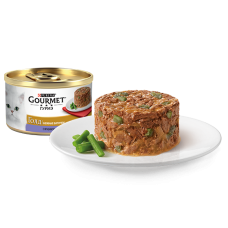 Gourmet Gold Нежные биточки - консервы с ягненком и фасолью для кошек (85 гр.) Gourmet Gold Нежные биточки - консервы с ягненком и фасолью для кошек (85 гр.)