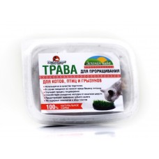 Dr.Hvostoff трава для проращивания с грунтом Зеленая нива для котов, грызунов и птиц, 20 г Dr.Hvostoff трава для проращивания с грунтом Зеленая нива для котов, грызунов и птиц, 20 г