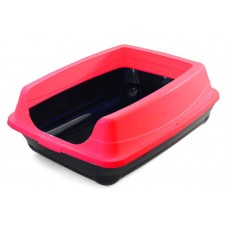 Туалет для кошек прямоугольный с высоким бортом Gamma Пушок , 46*35*23 см. (арт. ТР 20452003) Туалет для кошек прямоугольный с высоким бортом Gamma Пушок , 46*35*23 см. (арт. ТР 20452003)