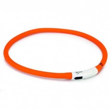 Ошейник силиконовый с подсветкой для собак Dogini 70 см.