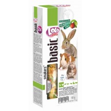 LOLO Pets Smakers с яблоком для грызунов и кроликов, 90 г (арт. LO 71114) LOLO Pets Smakers с яблоком для грызунов и кроликов, 90 г (арт. LO 71114)