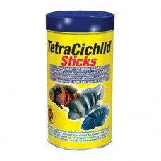 Tetra Cichlid Sticks Основной корм в виде палочек д/всех видов цихловых и др.крупных декоративных рыб, несколько вариантов упаковки Tetra Cichlid Sticks Основной корм в виде палочек д/всех видов цихловых и др.крупных декоративных рыб, несколько вариантов упаковки