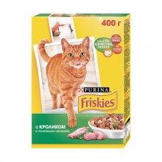 Сухой корм Friskies для взрослых кошек кролик с овощами Сухой корм Friskies для взрослых кошек кролик с овощами