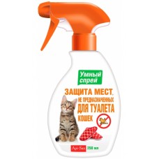 АПИ-САН Умный Спрей Защита мест не д/туалета д/кошек 200мл АПИ-САН Умный Спрей Защита мест не д/туалета д/кошек 200мл