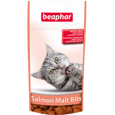 Beaphar Malt-Bits with Salmon - Подушечки с мальт-пастой для кошек с лососем, 35 г / 75 шт (арт. 12621) Beaphar Malt-Bits with Salmon - Подушечки с мальт-пастой для кошек с лососем, 35 г / 75 шт (арт. 12621)