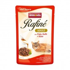 Rafine Soupe Adulte - консервы для кошек, индейка, телятина,сыр (100 г) (арт. ВЕТ83789) Rafine Soupe Adulte - консервы для кошек, индейка, телятина,сыр (100 г) (арт. ВЕТ83789)