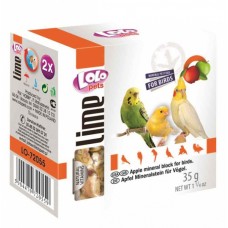 LOLO Pets Минеральный камень с яблоком для всех птиц (арт. LO 72055) LOLO Pets Минеральный камень с яблоком для всех птиц (арт. LO 72055)