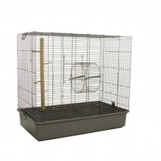 Voltrega клетка ARDILLA ДЛЯ БЕЛОК 205, цвет серый, 70x40x65 см (арт. 001205G) Voltrega клетка ARDILLA ДЛЯ БЕЛОК 205, цвет серый, 70x40x65 см (арт. 001205G)