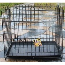 Манеж для животных хромированный, 60x45x56 cм. Happy Pet (арт. LEI4D-B2)