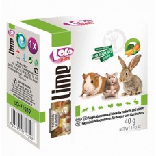 LOLO Pets Минеральный камень для грызунов с овощами, 40 г (арт. LO 71059) LOLO Pets Минеральный камень для грызунов с овощами, 40 г (арт. LO 71059)