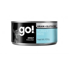 Go Grain Free Turkey Pate — консервы для кошек беззерновые с индейкой Go Grain Free Turkey Pate — консервы для кошек беззерновые с индейкой