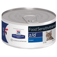 Hill's z/d Food Sensitivities влажный корм для кошек при аллергиях 156гр. (арт. 5661) Hill's z/d Food Sensitivities влажный корм для кошек при аллергиях 156гр. (арт. 5661)