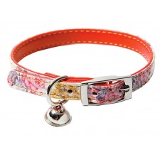 Каскад Ошейник Синтетик двойной прошитый д/кошки с бубенчиком 10 мм*30 см, Цветы (арт. DAI00210108) Каскад Ошейник Синтетик двойной прошитый д/кошки с бубенчиком 10 мм*30 см, Цветы (арт. DAI00210108)