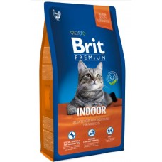 Brit Premium Cat Indoor - корм (курица и печень) для кошек домашнего содержания