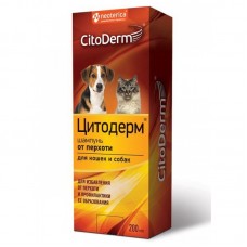 CitoDerm шампунь от перхоти для кошек, 200 мл