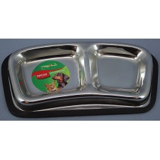Triol Миска металлическая двойная для кошек 0,12х0,14 л (арт. ТР 30261001) Triol Миска металлическая двойная для кошек 0,12х0,14 л (арт. ТР 30261001)