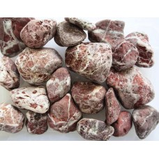 Тузик Галька мраморная Cherry фр., 20-40 мм, бордовый с белыми прожилками, 2 кг (арт. TYZ311)