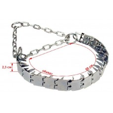 Ошейник строгий пластинчатый из цинка, несколько размеров Дарелл