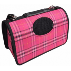 Сумка-переноска Pink для собак жесткий каркас, с ремнем ДиАнКари Сумка-переноска Pink для собак жесткий каркас, с ремнем ДиАнКари