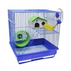 HAPPY Animals Клетка для ХОМЯКА (35*28*37 см, 2-х этажная) (арт. ХЭП 425)