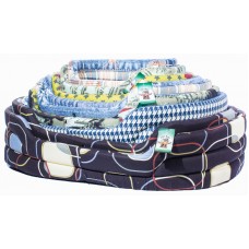 Лежак для собак овальный из бязи ГЮ-ВАС, разные размеры