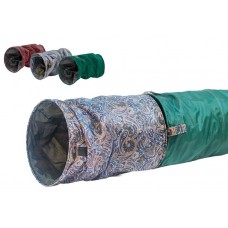 Тоннель для кошек складной шуршащий Эко длина 50 см. Дарелл