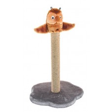 Redplastic Когтеточка ЧИП столбик с совой 38*38*h59 см, кавролин (RP 8322)