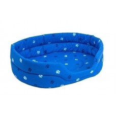 Redplastic Лежак Дарэлл для кошек, овальный стёганый (флок, поролон)