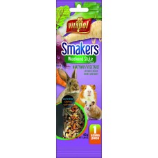 Лакомство Smakers Weekend Style с овощами для грызунов и кроликов, 45 гр. Vitapol (арт. ZVP 3108) Лакомство Smakers Weekend Style с овощами для грызунов и кроликов, 45 гр. Vitapol (арт. ZVP 3108)