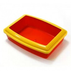 Туалет ВАКА под наполнитель, высокий борт, 41×31×9,5 см, разные цвета (арт. TYZ BST003) Туалет ВАКА под наполнитель, высокий борт, 41×31×9,5 см, разные цвета (арт. TYZ BST003)