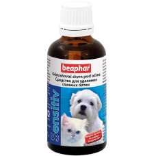Beaphar TEAR STAIN REMOVER - Лосьон для удаления слезных пятен под глазами у кошек, 50 мл (арт. DAI10264)