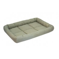 Лежак прямоугольный с валиком Олива-БАТУТ для собак Дарелл Лежак прямоугольный с валиком Олива-БАТУТ для собак Дарелл