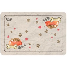 Коврик под миску Косточки, 43*28 см. (арт. ТР 30211008) Triol Коврик под миску Косточки, 43*28 см. (арт. ТР 30211008) Triol