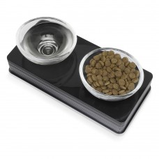 Catit стеклянная миска для кошек, 14 x 29 x 9 cм, разные цвета Catit стеклянная миска для кошек, 14 x 29 x 9 cм, разные цвета