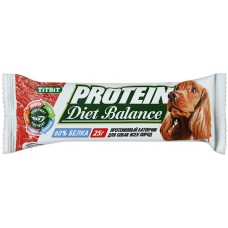 Titbit протеиновый батончик, прессованное легкое говяжье, 25 г Titbit протеиновый батончик, прессованное легкое говяжье, 25 г