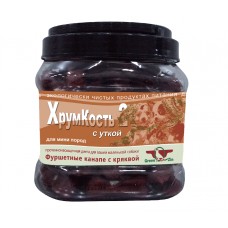 Green Qzin Лакомство для собак ХРУМКОСТЬ 2 (Сушеные гантельки с уткой) (арт. TYZ 718505)