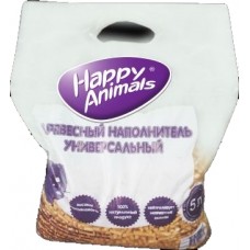 Happy Аnimals наполнитель из дерева впитывающий