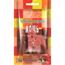 Green Qzin Лакомство для собак МОЩЬ юниор (Мягкое сушеное мясо теленка) (арт. TYZ 712107)