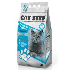 Cat Step Compact White Original комкующийся минеральный наполнитель для кошачьих туалетов (арт. ТР 20313008 )