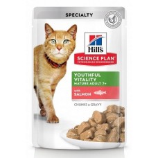 Hill's Science Plan Youthful Vitality паучи для пожилых кошек с лососем (арт.10981) Hill's Science Plan Youthful Vitality паучи для пожилых кошек с лососем (арт.10981)