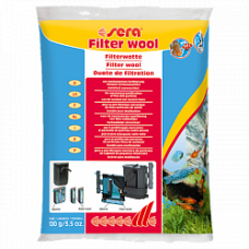 SERA Фильтрующая вата Filter Wool, механическая фильтрация (арт. TUZ 8460,8463) SERA Фильтрующая вата Filter Wool, механическая фильтрация (арт. TUZ 8460,8463)