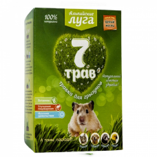 Травка Альпийские луга для грызунов (лоток) 50 г Травка Альпийские луга для грызунов (лоток) 50 г