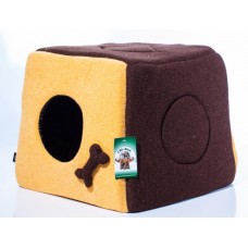 ГЮ-ВАС Куб-лежак (мебельная ткань) для собак 34х44х36 см (арт. Гюв 306)