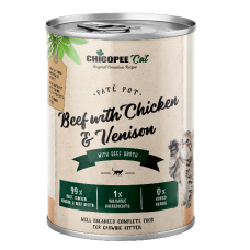 Chicopee Kitten паштет для котят с говядиной, курицей и олениной 400 гр. Chicopee Kitten паштет для котят с говядиной, курицей и олениной 400 гр.