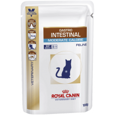 Royal Canin Gastro Intestinal Moderate Calorie - диета для кошек при нарушениях пищеварения и склонных к полноте Royal Canin Gastro Intestinal Moderate Calorie - диета для кошек при нарушениях пищеварения и склонных к полноте
