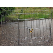 Манеж хромированный для собак 63x63 см. Happy Pet 