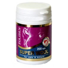 Полидекс 200 Супер Вул, для кошек улучшает рост шерсти Полидекс 200 Супер Вул, для кошек улучшает рост шерсти